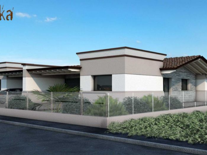 Archisio - Studio Di Progettazione Ph09 - Progetto Bifamiliare moka