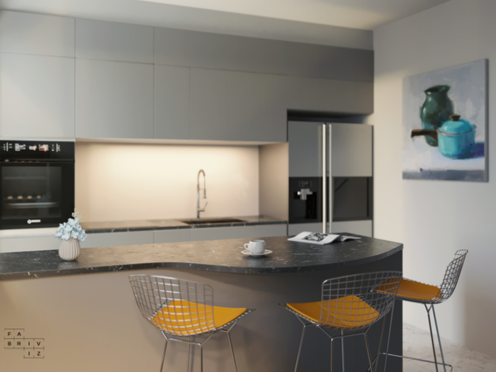 Archisio - 3dcanva - Progetto Progettazione cucine