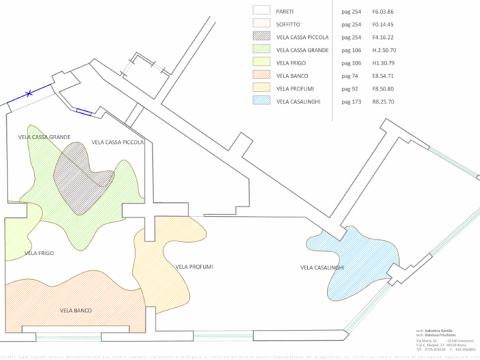 Archisio - Gianluca Fricchione - Progetto Minimarket - casamari