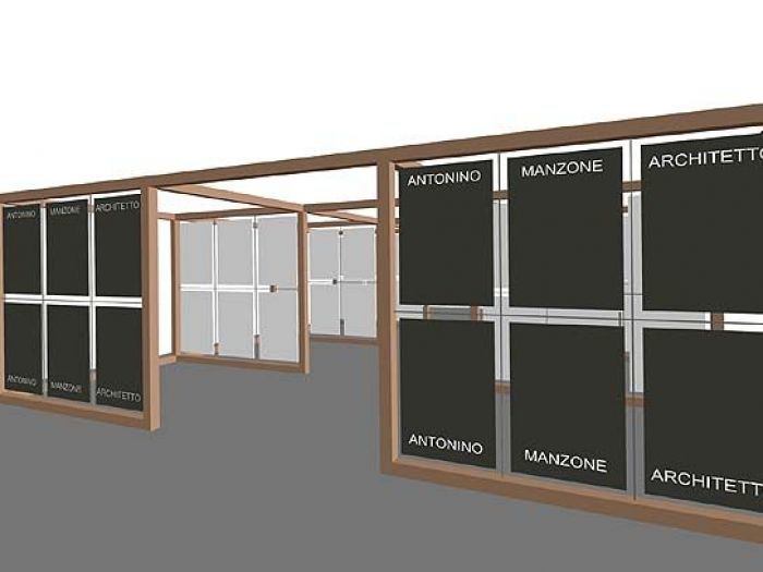 Archisio - Ruggero Lenci - Progetto Allestimento mostra ravenna moderna