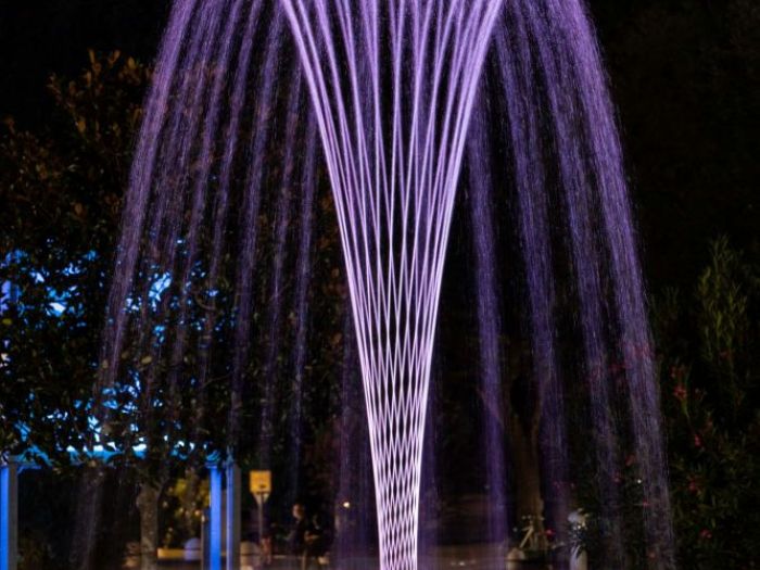 Archisio - Forme Dacqua - Progetto Fontana danzante musicale - centro vacanze pra delle torri