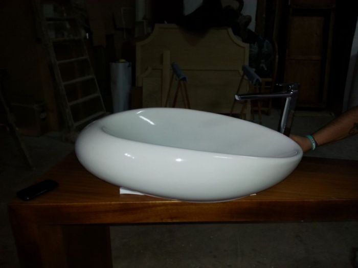 Archisio - Falegnameria Salvioli - Progetto Lavandino