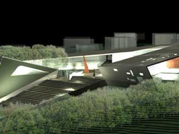 Archisio - Ruggero Lenci - Progetto Concorso per la nuova agora del comune di fonte nuova