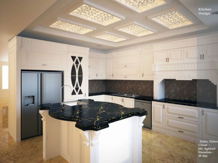 Archisio - Rosa Nozari - Progetto Kitchen cabinet design - 3d-modeling and rendering