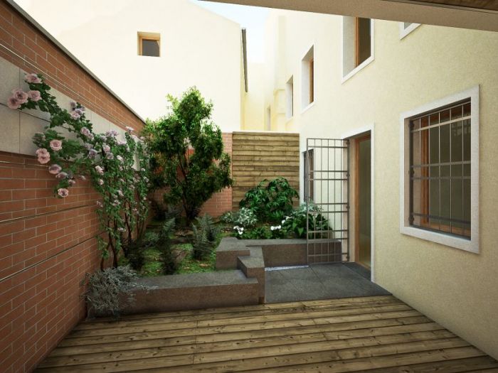 Archisio - Stefano Bassan By Architettidomicilio - Progetto Piccolo giardino segreto nel cuore storico del ghetto di padova