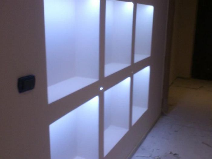 Archisio - Edy Impianti Elettrici - Progetto Controsoffittatura e illuminazione a led