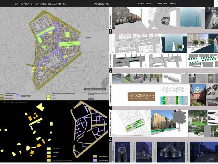 Archisio - Alessandra Pascarella - Progetto Porta orientale del centro antico di napoli