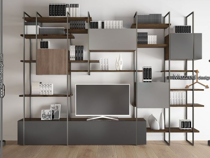 Archisio - Daniele Mezzetti - Progetto Libreria