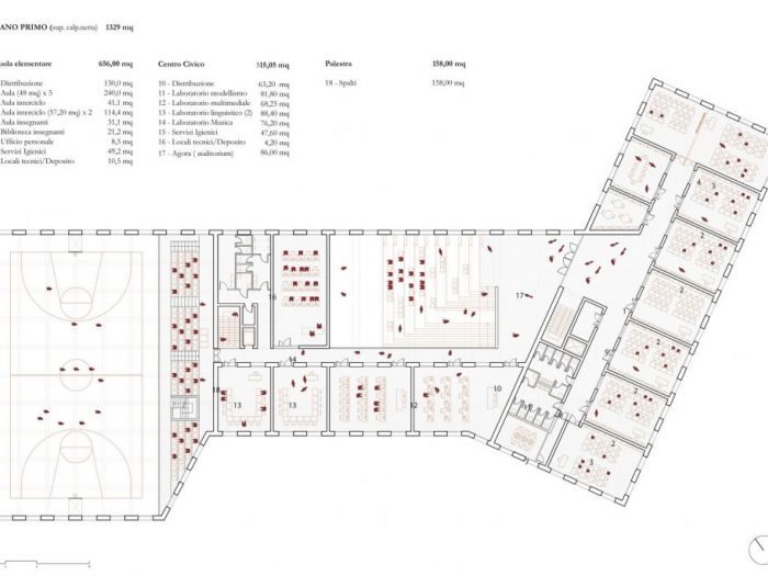 Archisio - Cret Studio - Progetto Poggibonsi scuola elementare