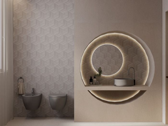 Archisio - Alessandro Frasson - Progetto Guest bathroom