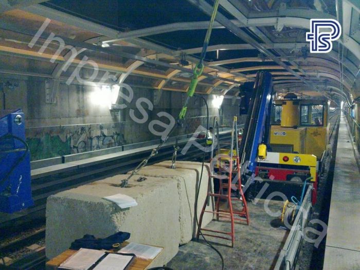 Archisio - Impresa Petricca - Progetto Prove di spinta tiro e carico appeso su strutture