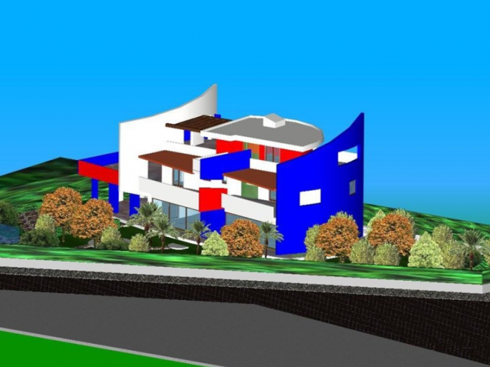 Archisio - Domenico Morolla - Progetto Progetto di scuola materna con annessa abitazione