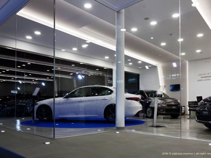 Archisio - Margherita Papagni - Progetto Nuovo showroom fiat totorizzo group molfetta