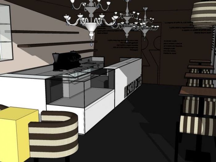 Archisio - Gianluca Bernardini - Progetto Concept caffetteria