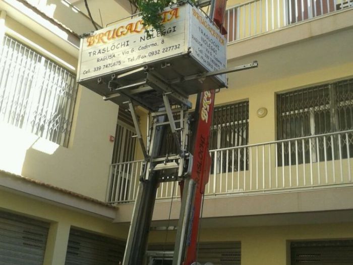 Archisio - Brugaletta Aldo Traslochi E Trasporti - Progetto Interventi con autoscala
