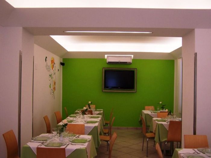 Archisio - Maurizio Loi - Progetto Ristorante garden - progettazione dl interni