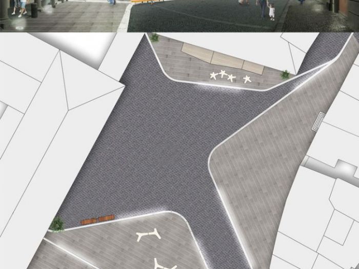 Archisio - B P Architetti - Progetto Le piazze fanno centro