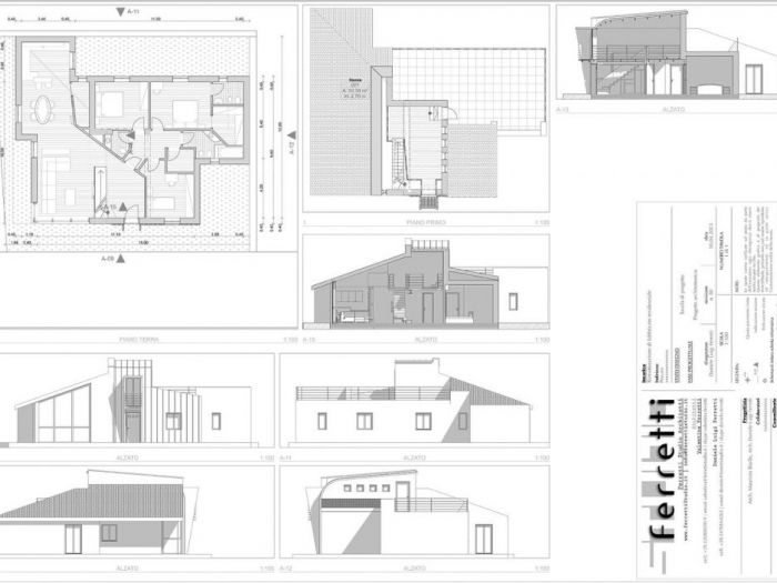 Archisio - Studio Ferretti - Progetto Ristrutturazione fabbricato residenziale
