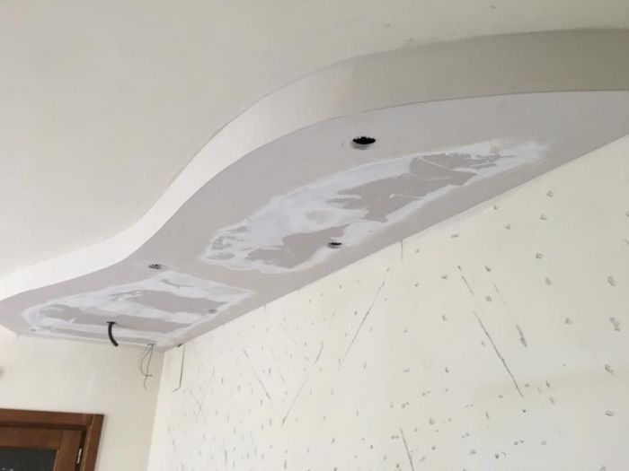 Archisio - Cartongesso Design - Progetto Veletta in cartongesso a onde