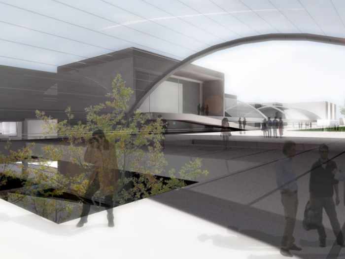 Archisio - Marco Quagliatini - Progetto new social center citt del messico