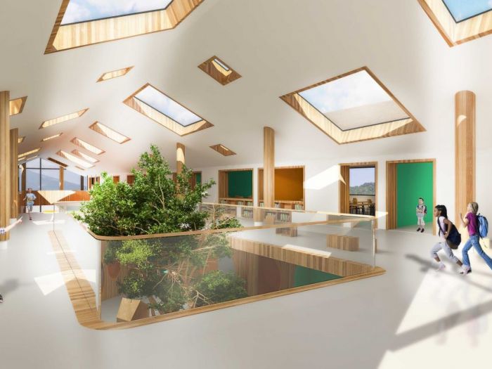 Archisio - Davide Coluzzi Daz Architect - Progetto Plesso scolastico puos di alpago