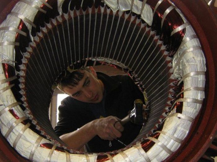 Archisio - Cgelettroimpianti - Progetto Assistenza e riavvolgimento motori elettrici