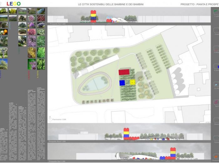 Archisio - Arkitetti Flore Venezia - Progetto Parco sostenibile lego
