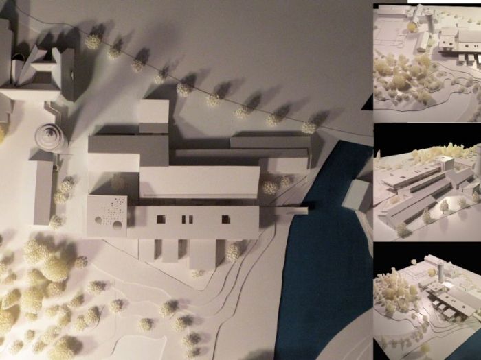 Archisio - Daniele Morgantini - Progetto Concorso tonder townhall competition proposal - nuovo municipio per il comune