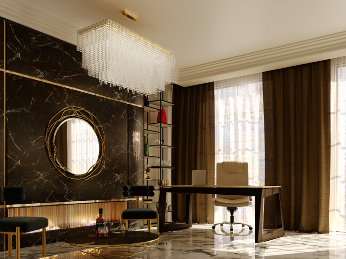 Archisio - Renderista 3d Visualizer - Progetto Lufficio del boss