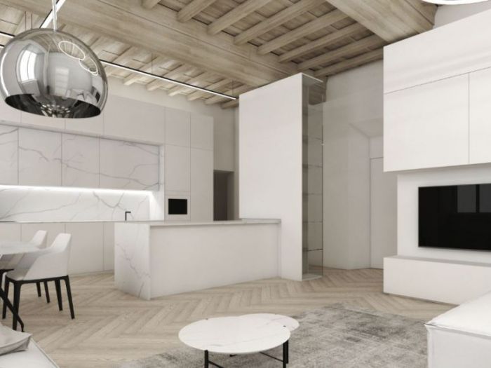 Archisio - Dfg Architetti - Progetto Luce spazio e memoria a palazzo giannini eredit del 700