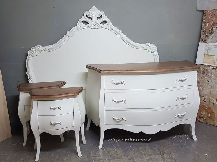 Archisio - Artigianarte Di Marinaro Antonietta - Progetto Camera da letto provenzale