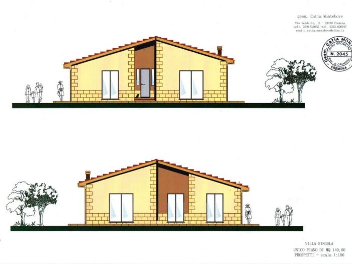 Archisio - Catia Montebove - Progetto Villa singola