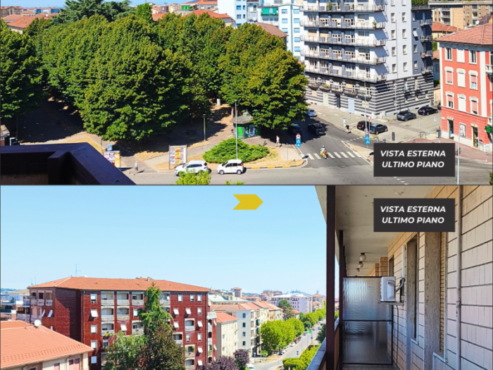 Archisio - Studio Tecnico Associato Ivaldi Carrer - Progetto Ristrutturazione appartamento ultimo piano sito in alessandria al