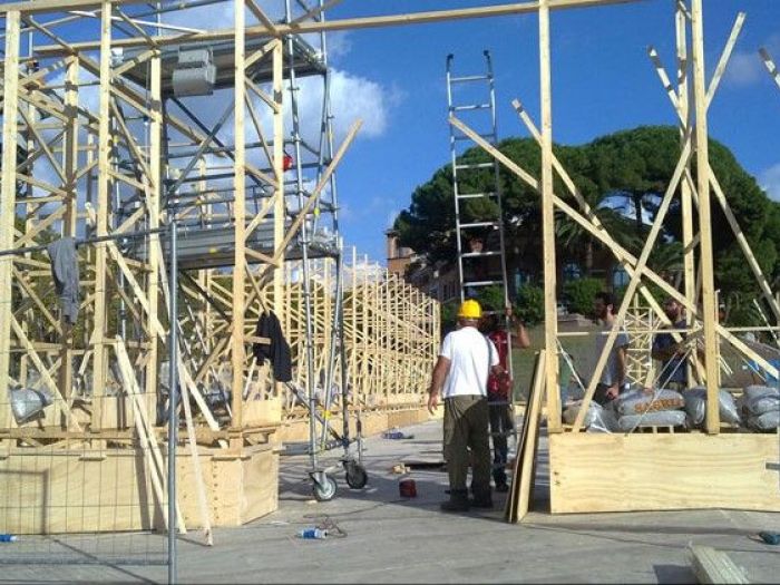 Archisio - Ingegnere Ferdinando Mangiavacchi - Progetto Collaudi struttura in legno isola tiberina