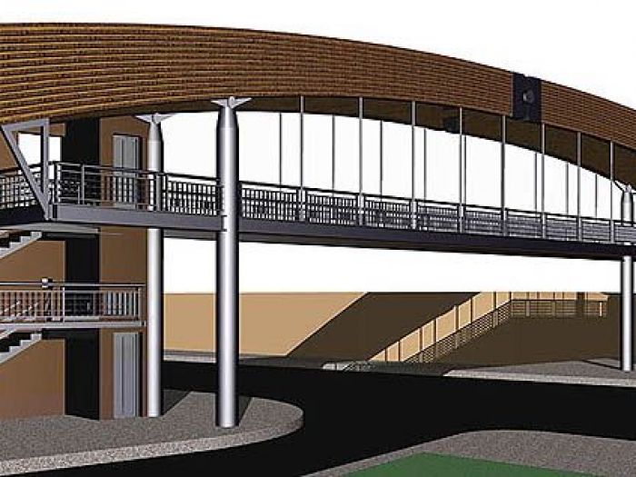 Archisio - Ruggero Lenci - Progetto Ponte pedonale per il giubileo roma