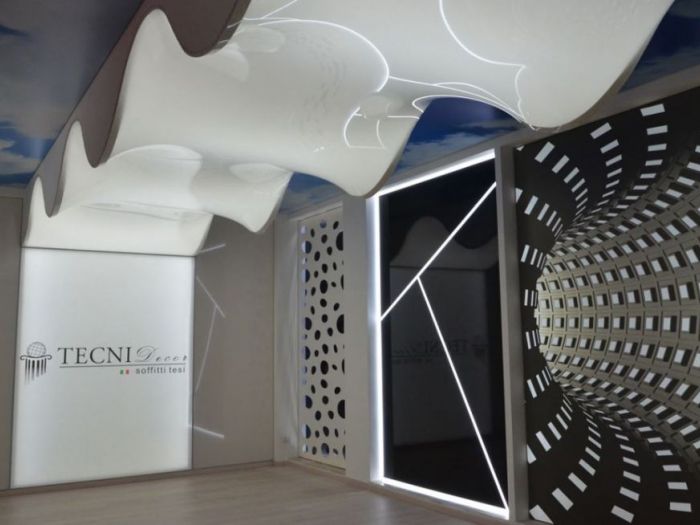 Archisio - Tecni Decor Soffitti Tesi - Progetto Showroom