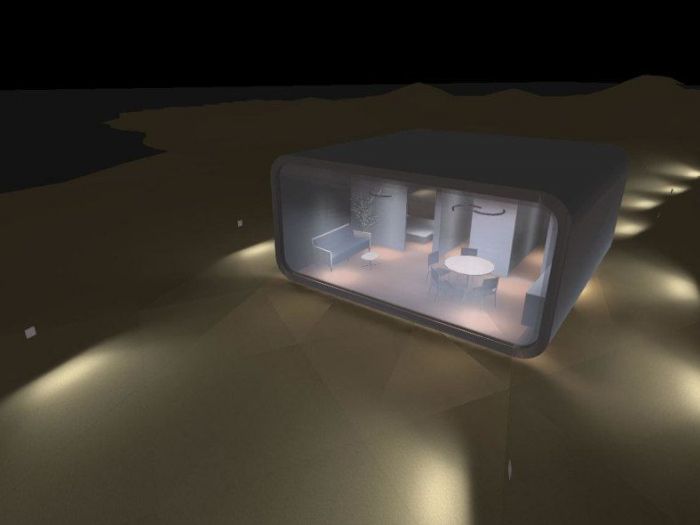 Archisio - Lampadeit Professional - Progetto Light design planning for coodo