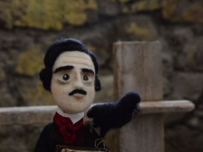 Archisio - Pupillae Art Dolls - Progetto Bambole di feltro edgar a Poe
