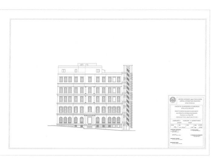 Archisio - Claudio Correale - Progetto Ospedale policlinico sun
