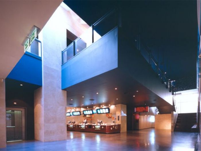 Archisio - Andrea Stipa - Progetto Multiplex warner village moderno a roma