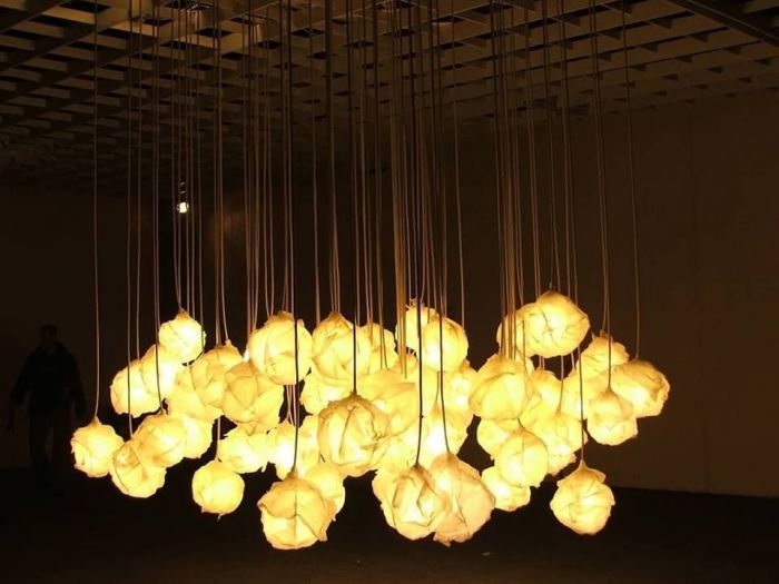 Archisio - Serena Fanara - Progetto Flame site specific light installation
