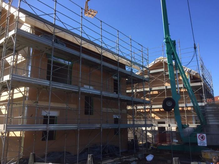 Archisio - Bclegno - Progetto Palazzine in xlam