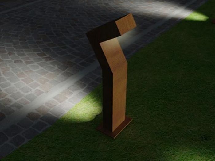 Archisio - Studio Architettura Golinelli - Progetto Paletto led onileb