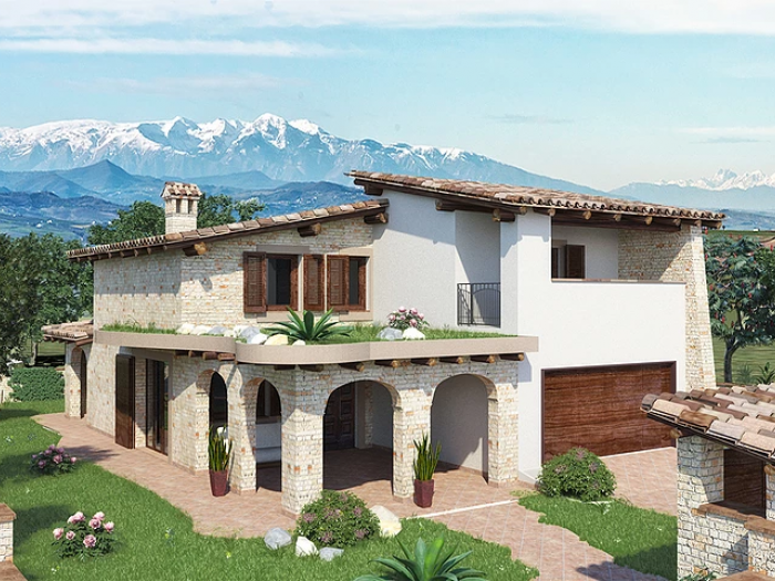 Archisio - Giovanni Valente - Progetto I casali francavilla ch