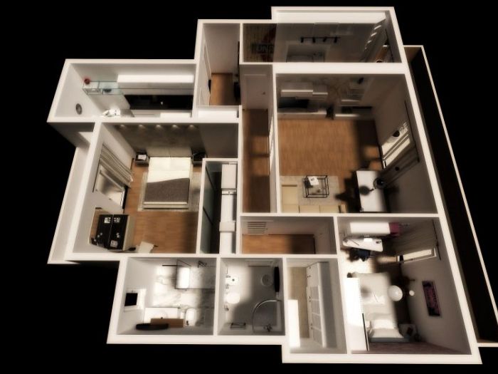 Archisio - Luigi Vasari Interior Design - Progetto Appartamento milano