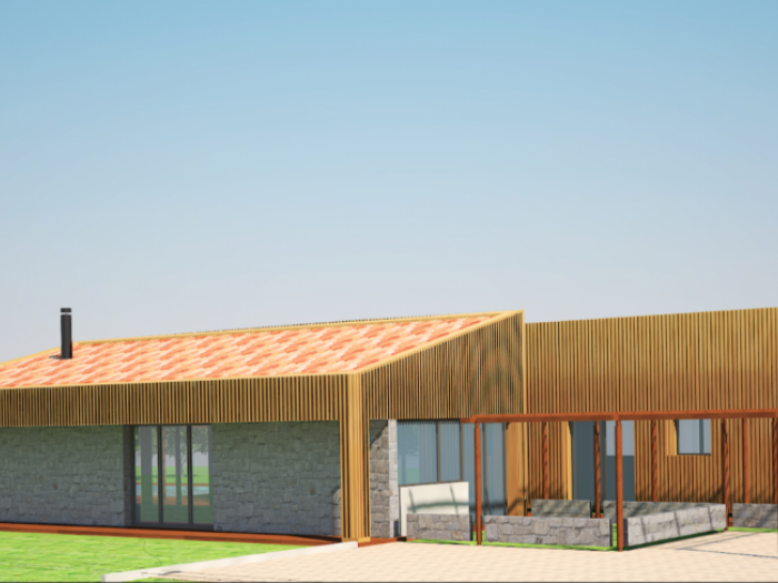 Archisio - Daniele Campolungo - Progetto Progetto di una casa unifamiliare a zagarolo