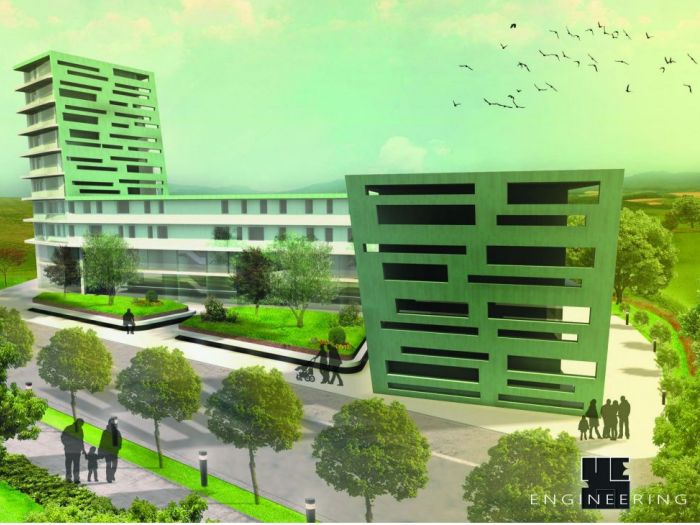 Archisio - Mc Engineering - Progetto Edificio residenziale su viale parco
