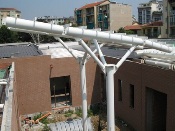 Archisio - Nervo Valerio - Progetto Carpenteria strutturale strutture industriali grigliati pareti rei coperture industriali e civili