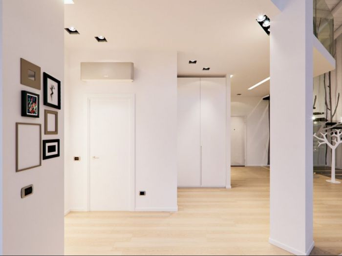 Archisio - Annalisa Carli - Progetto Un attico in stile loft in milano