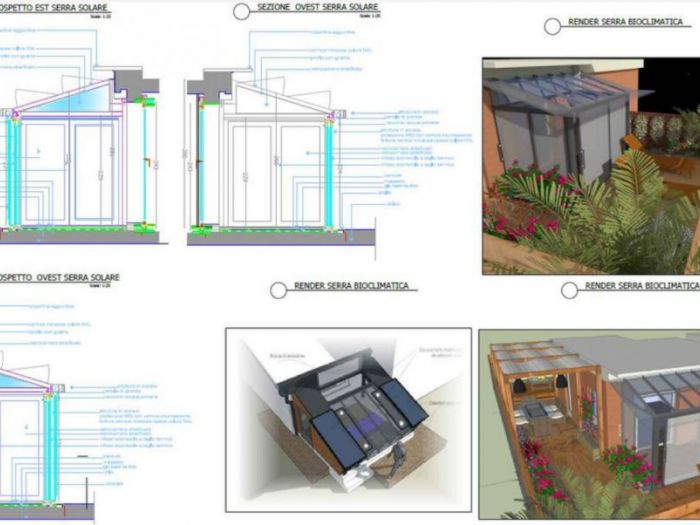 Archisio - Studio Tecnico Mb Massimiliano Bertoldi - Progetto Serra bioclimatica